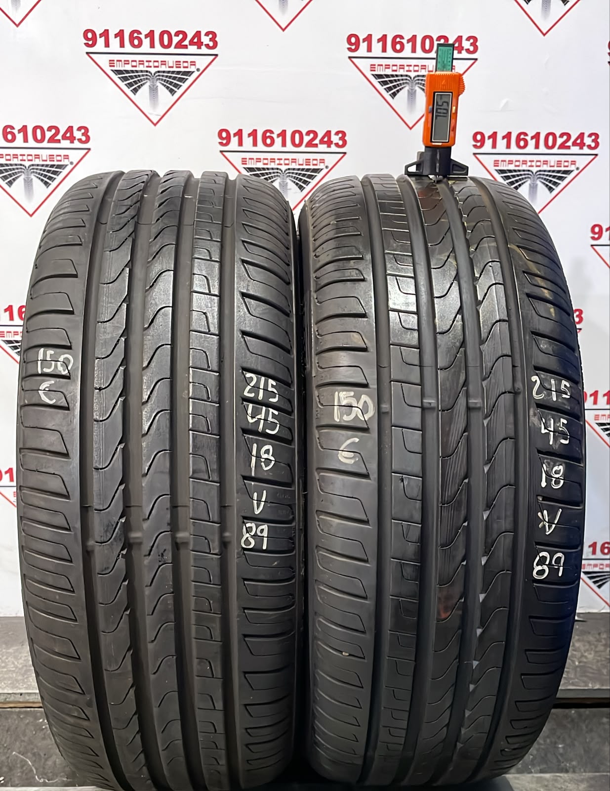 PIRELLI CINTURATO P7 USADO  215/45 R18 89 V